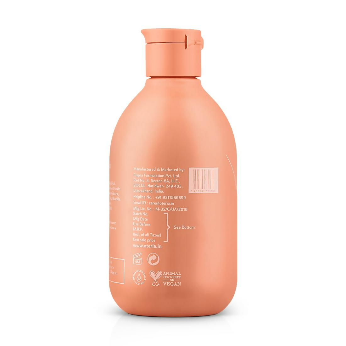 Image 3 of Oteria White Tea Body Shower Gel For Sun-Damaged Skin Suitable For All Skin Types