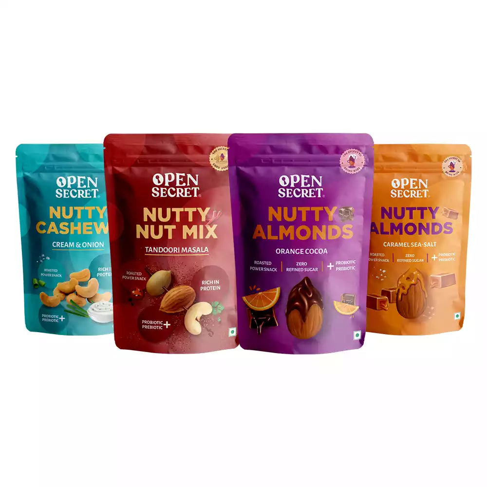 Image 1 of Open Secret Premium Flavoured Nuts Combo