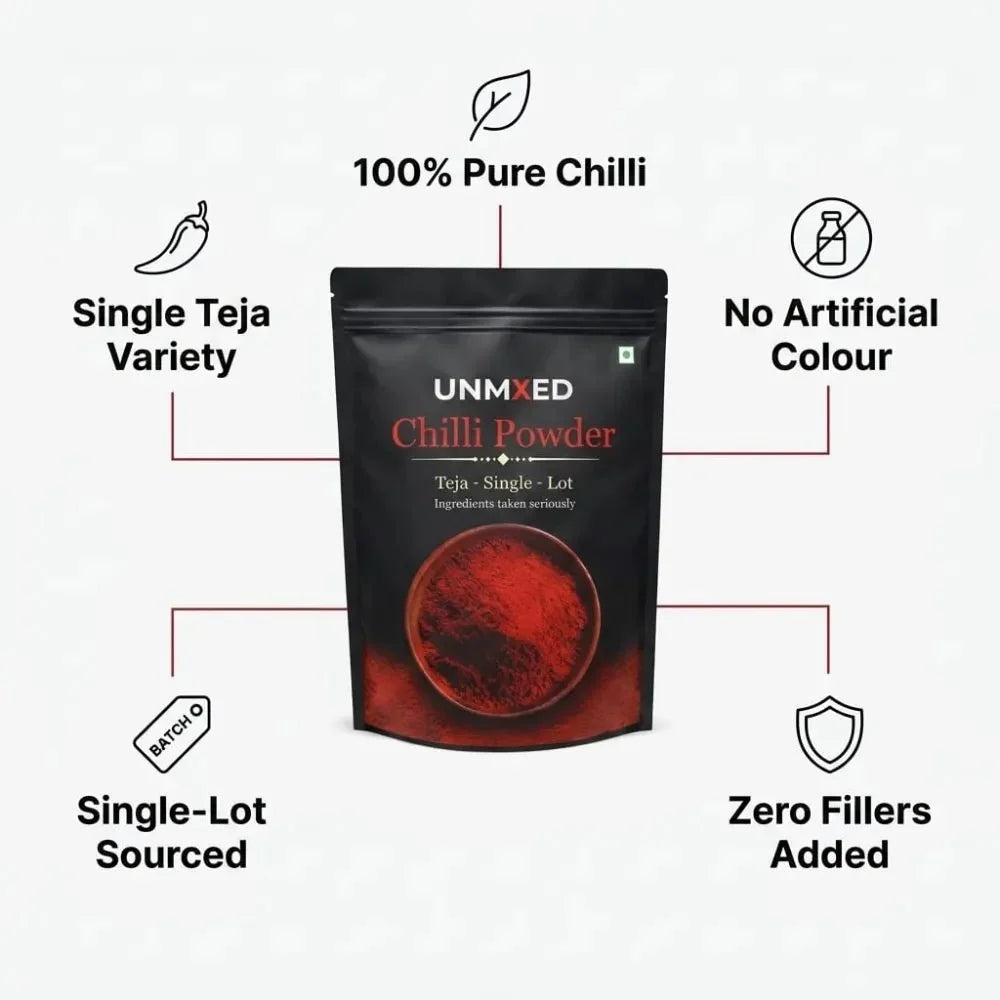 Image 3 of UNMIXED Teja Chilli Powder – Bold Heat & Authentic Flavour