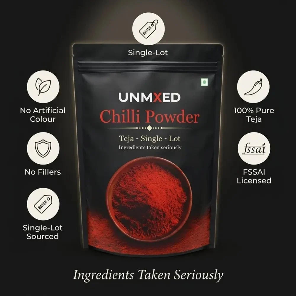 Image 8 of UNMIXED Teja Chilli Powder – Bold Heat & Authentic Flavour