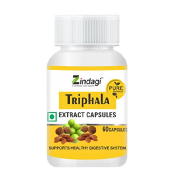 Image 1 of 60 caps for the product Zindagi Triphala Extract Capsules