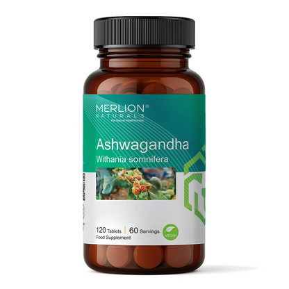 Image 1 of Merlion Naturals Ashwagandha Tablets - 500mg