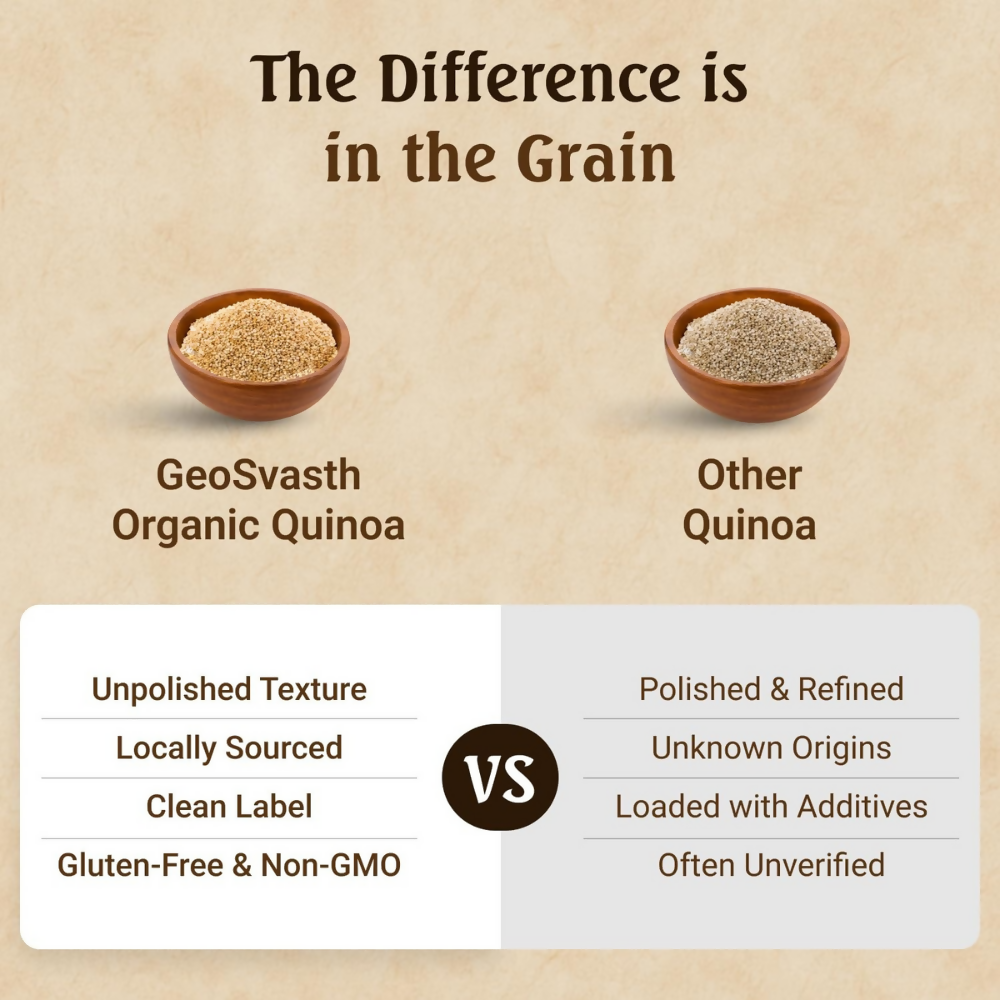 Image 7 of GeoSvasth Organic Quinoa