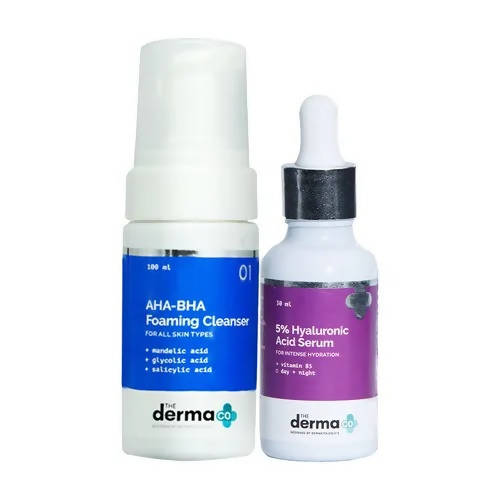 Image 1 of Combo Pack for the product The Derma Co Intense Skin Hydration Combo For Hydrated Skin