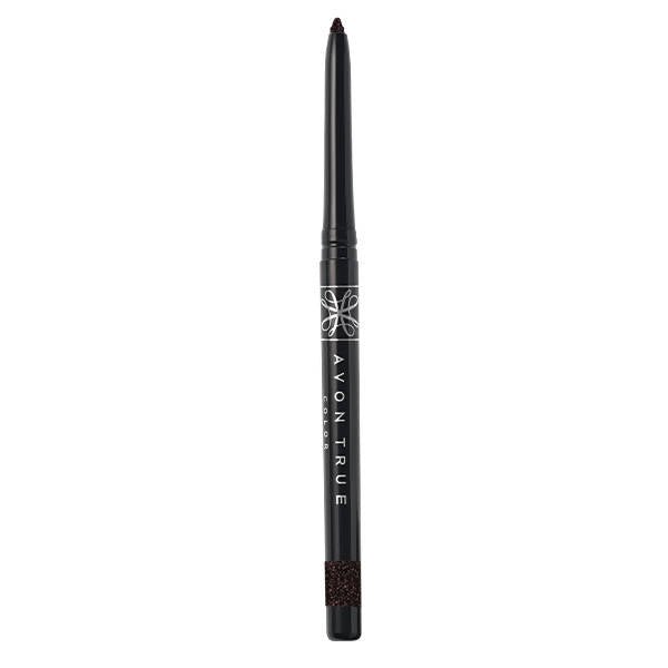 Image 1 of 0.28 gm / Pack of 1 for the product Avon True Color Glimmerstick Diamonds Eyeliner - Black Bloux