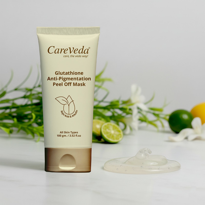 Image 3 of CareVeda Glutathione Anti-Pigmentation Peel off Mask Enriched with Kojic Acid & Arbutin