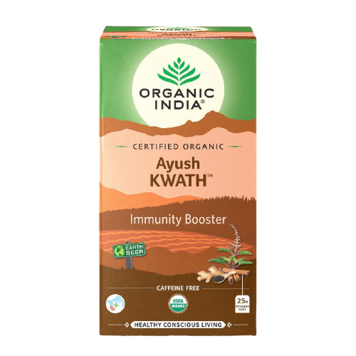 Image 1 of Organic India Ayush Kwath - 25 Tea Bags