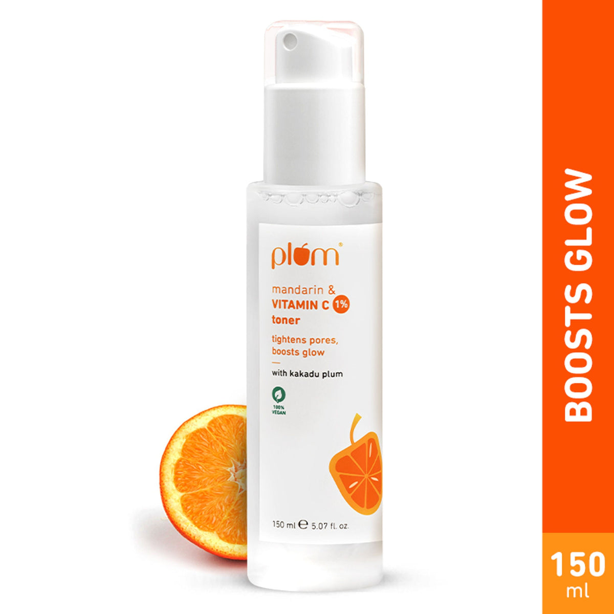 Image 1 of 150 ml / Pack of 1 for the product Plum 1% Vitamin C Toner With Mandarin & Kakadu Plum