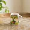 Image 1 of Default Title for the product ExclusiveLane Gaj Bagh Decal Ceramic Coffee Mug 330 ml