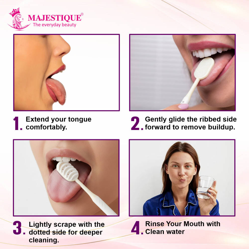 Image 4 of Majestique Tongue Cleaner For Adults