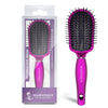 Image 1 of 1 pc for the product Majestique Purple Detangler Brush - Ultra-Soft Tipped Nylon, Glides Through Tangles