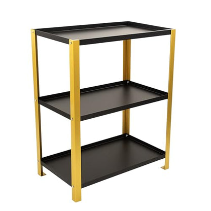 Image 1 of Default Title for the product Spillbox 3 Tier Spice Rack for Kitchen Space Saving Countertop Storage Racks Cosmetics Organizer Kitchen Shelf Bathroom Organizer Stand Multipurpose Tiered Shelves