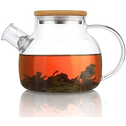 Image 3 of Jinelza Glass Teapot Stovetop Safe 1000ml