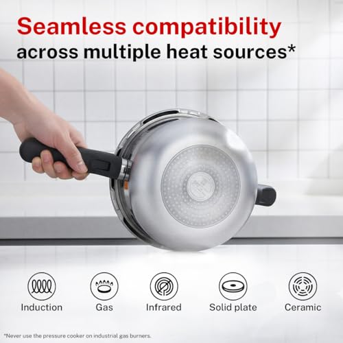Image 6 of Prestige Svachh Aluminium Outer Lid Pressure Cooker 3.5 L