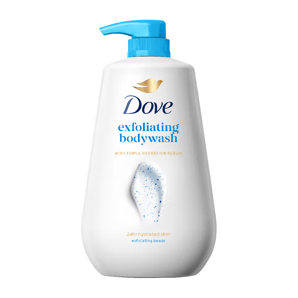 Image 2 of Dove Gentle Exfoliating Nourishing Body Wash