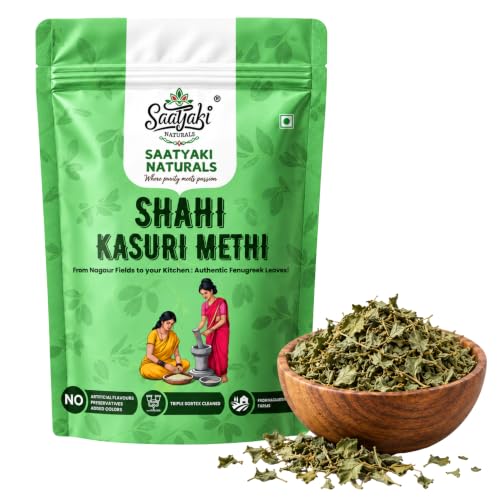 Image 1 of Default Title for the product SAATYAKI NATURALS Organic Kasuri Methi - 200gm