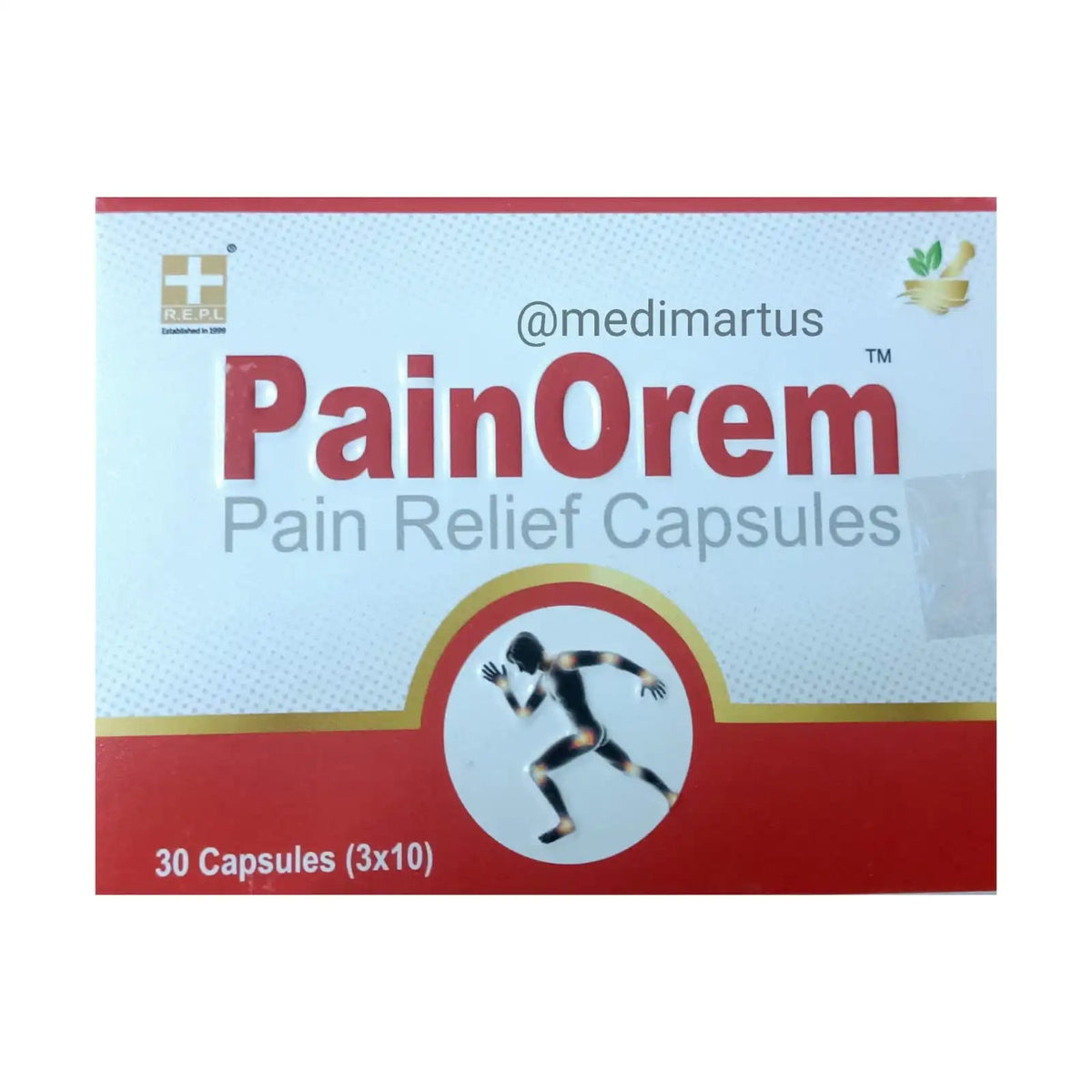 Image 1 of 30 Caps for the product Repl PainOrem Pain Relief Capsules