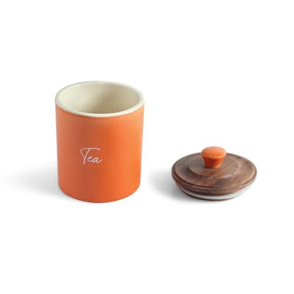 Image 3 of ExclusiveLane London Diary Airtight Ceramic Jars For Kitchen Storage Set of 3, 330 ml