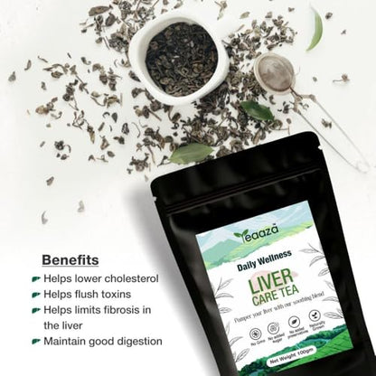Image 5 of Teaaza Liver Care Tea With Dandelion Root, Milk Thistle & Nettle 10 Grams