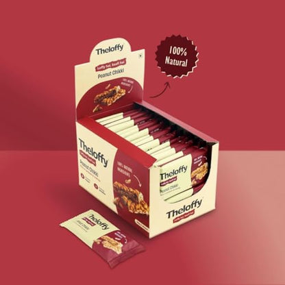 Image 4 of THELOFFY Premium Peanut Chikki Pack of 30 Pcs (24g Each)