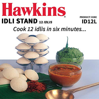 Image 3 of Hawkins Idli Stand suitable for 5L Cooker (12 Idlis)