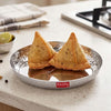 Image 1 of Default Title for the product HAZEL Stainless Steel Snack Plate 15.5 cm