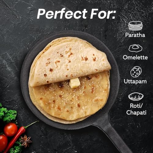 Image 6 of HomeEssentials Cast Iron Tawa