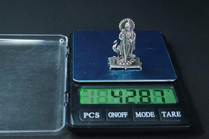 Image 5 of Dista Silvers Antique Muragan Idol Standing 42.84G