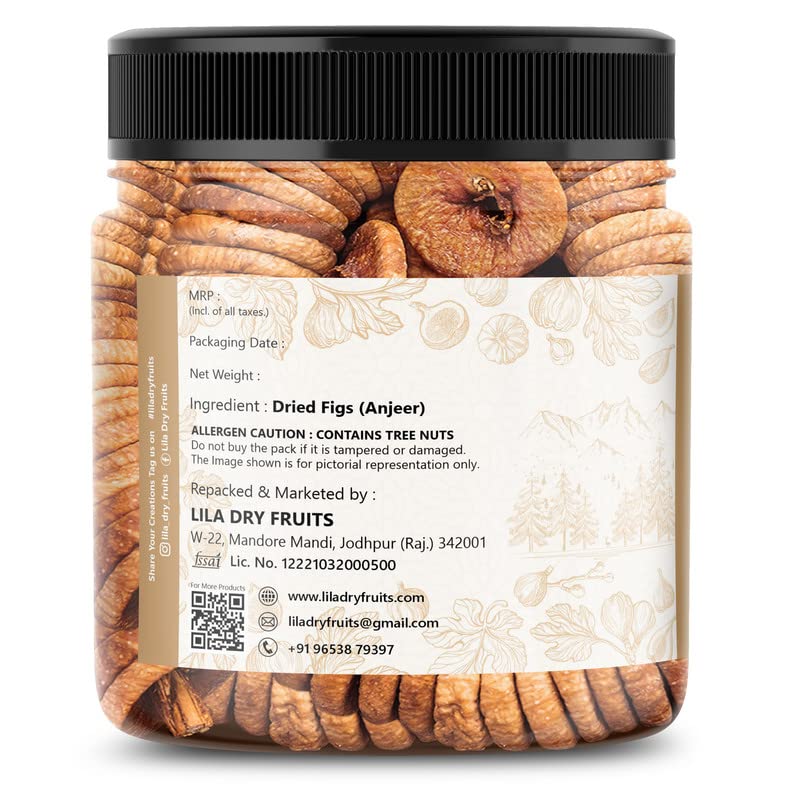 Image 2 of Lila Dry Fruits Anjeer-250 gm Fig Dry Fruits