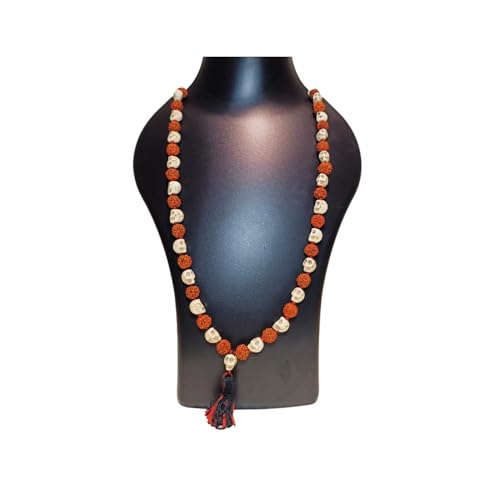 Image 5 of Kapal Rudraksha Mala- Kapala Mala with Rudrakshas