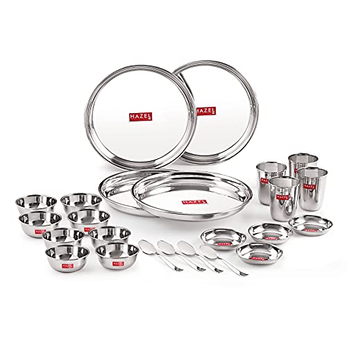 Image 10 of 24 / Round Edges for the product HAZEL Stainless Steel Dinner Set