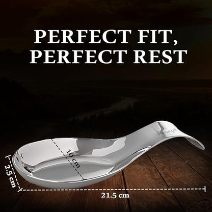 Image 6 of Parage Stainless Steel Spoon Rest Set of 2, 21.5 cm Long