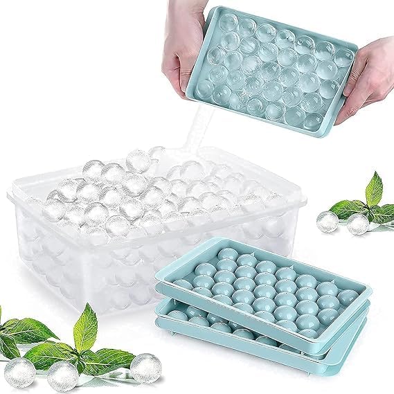 Image 5 of HomeWiz Ice Cube Tray Set of 2