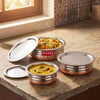 Image 1 of Default Title for the product HAZEL Copper Bottom Uruli with Lid