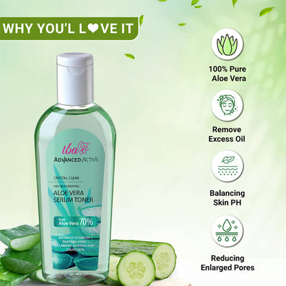 Image 6 of Iba Advanced Activs Crystal Clear Aloe Vera Serum Toner