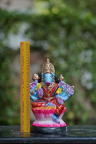 Image 2 of Breeze Handicrafts Paper Mache GOLU Doll Varahi Amman Statue for bommala koluvu navaratri Gift dasara Doll 10 inches