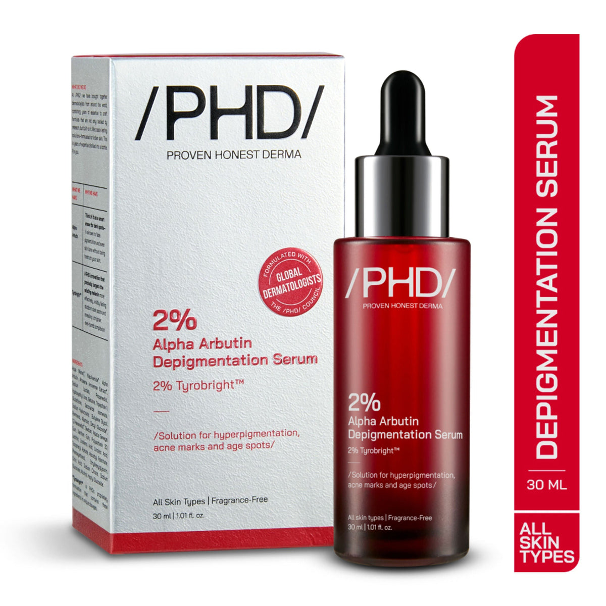 Image 1 of 30 ml for the product Proven Honest Derma (PHD) 2% Alpha Arbutin Serum