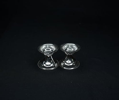 Image 1 of Default Title for the product Dista Silvers Pair of Diyas Silver 20 Grams