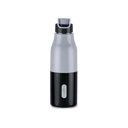 Image 3 of Grey / 490 ml for the product Cello Puro Steel-X Felix Insulated Water Bottle
