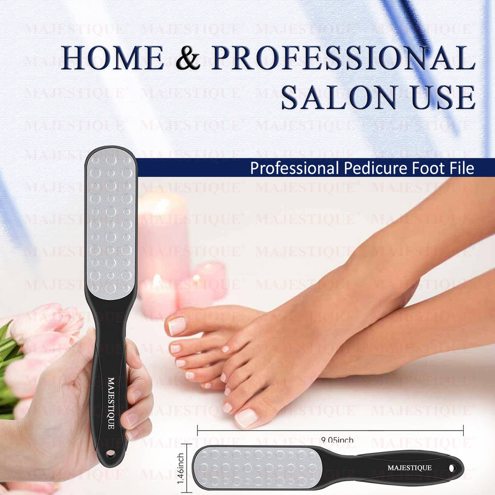 Image 6 of Majestique Callus Remover Foot Scrubber for Pedicure Spa Treatment - Color May Vary