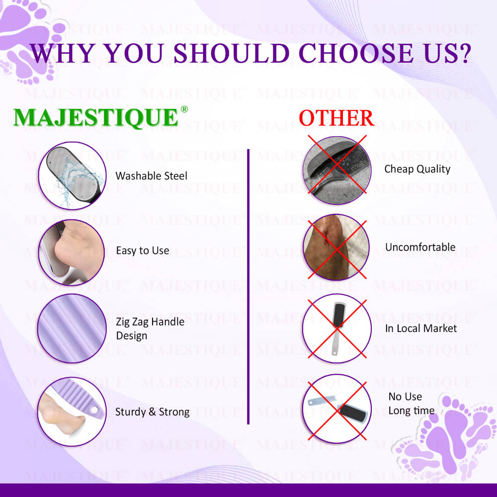 Image 5 of Majestique Curved Foot Scrubber and Pedicure Tool