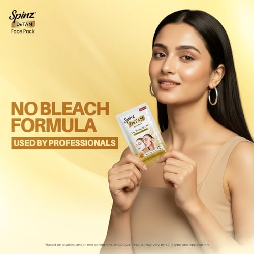 Image 4 of SpinZ DeTan Face Pack (72g, Pack of 6 (12g x 6))
