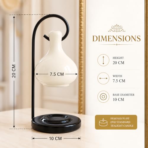 Image 9 of Pure Source India Ceramic Aroma Oil Diffuser Hanging Burner