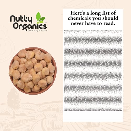 Image 5 of NUTTY ORGANICS Dried Apricots Jardalu 500 Gm