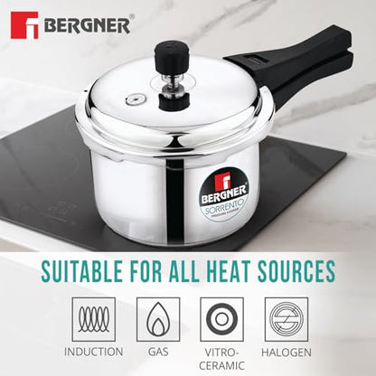 Image 6 of BERGNER Bergner Sorrento Stainless Steel Pressure Cooker 1.5 Litres