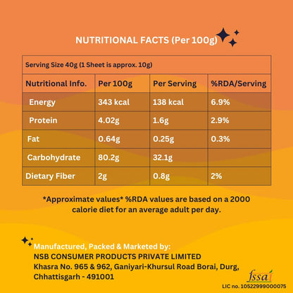 Image 2 of JVAPA Rice Paper Sheet - 100gms