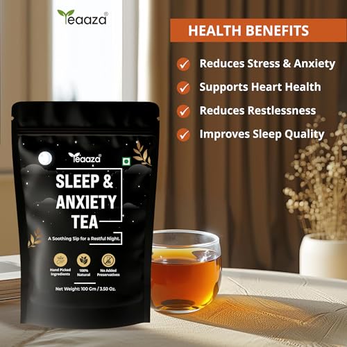 Image 4 of Teaaza Sleep & Anxiety Tea For Good Sleep 100 Grams