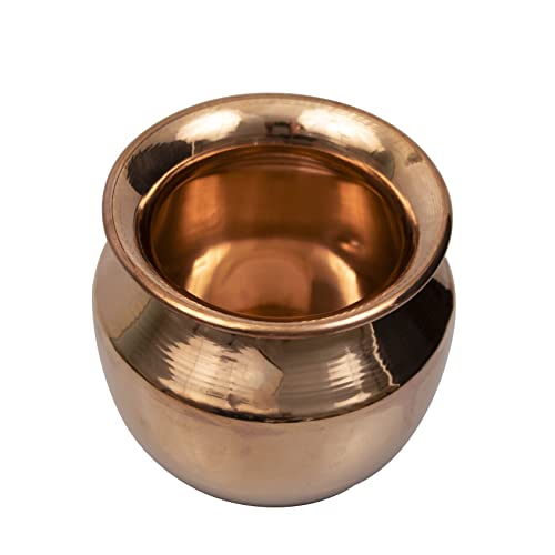 Image 7 of Spillbox Traditional Handcrafted Copper Lota (Large)