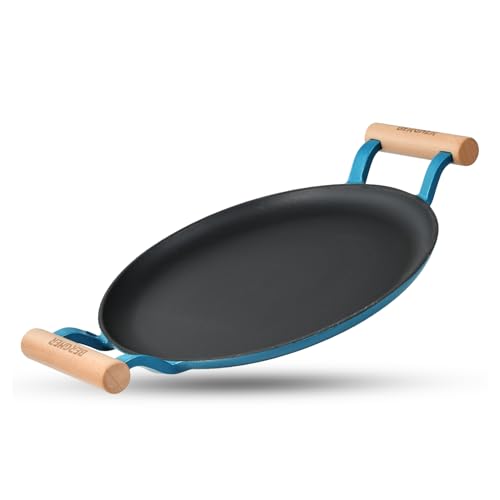 Image 3 of BERGNER Excalibur Lightweight Cast Iron Dosa Tawa 28cm