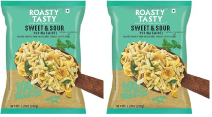 Image 1 of Default Title for the product Roasty Tasty Roasted Sweet & Sour Mixture 200g (Pack of 2)
